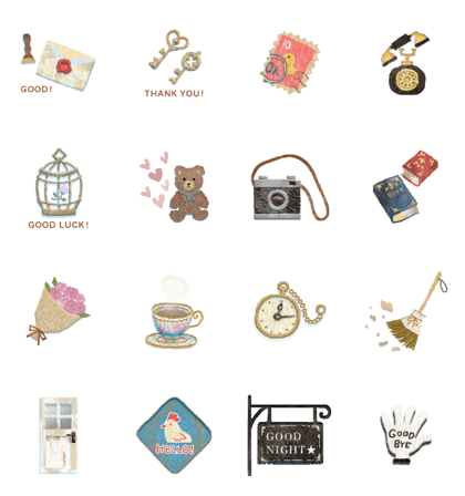 Antique Stickers