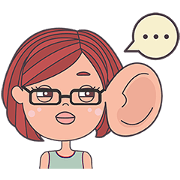 honey lemon girl with glasses