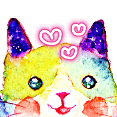 Sticker to hit how to move happily