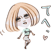 Girlish Kawaii Sticker - Very useful!