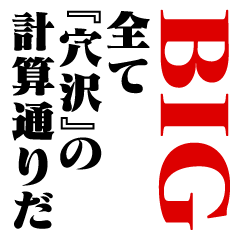 "ANAZAWA"Calculation/name/BIG2