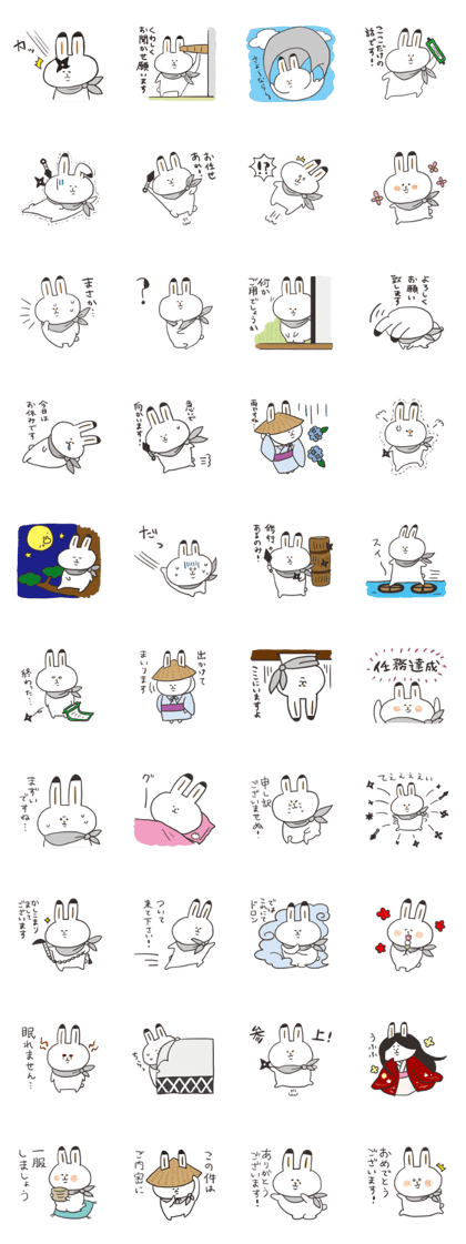 Ninja Rabbit Girl