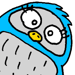 Fukutaro of blue owl, cheer Regards