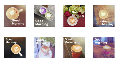 Good morning latte
