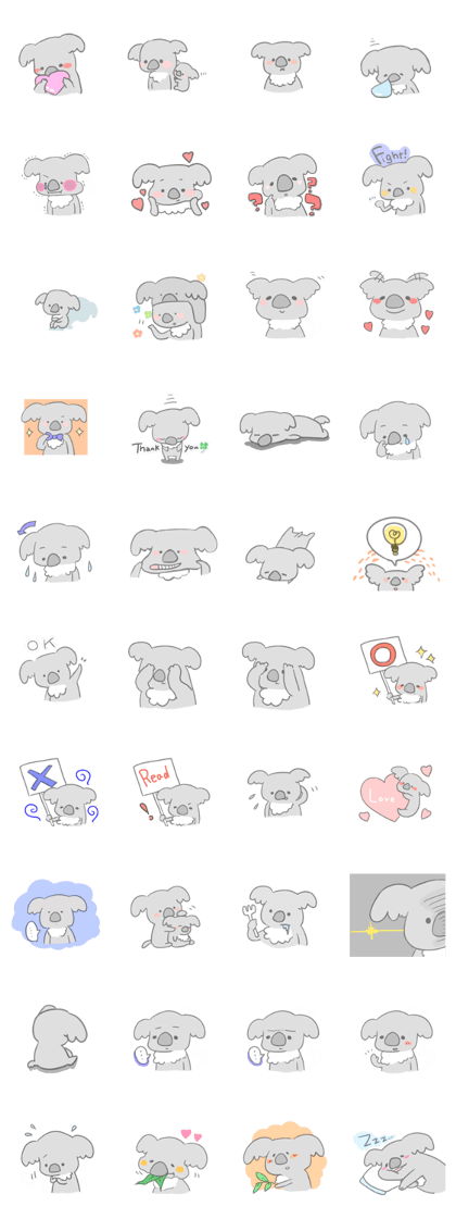 Loose Koala sticker