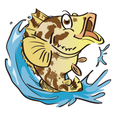 Rock Fish Sticker