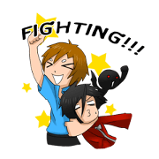 Pon with friend Firebrand world