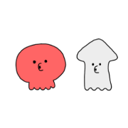 octopus and squidddd