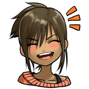 YURU Girl Stickers!