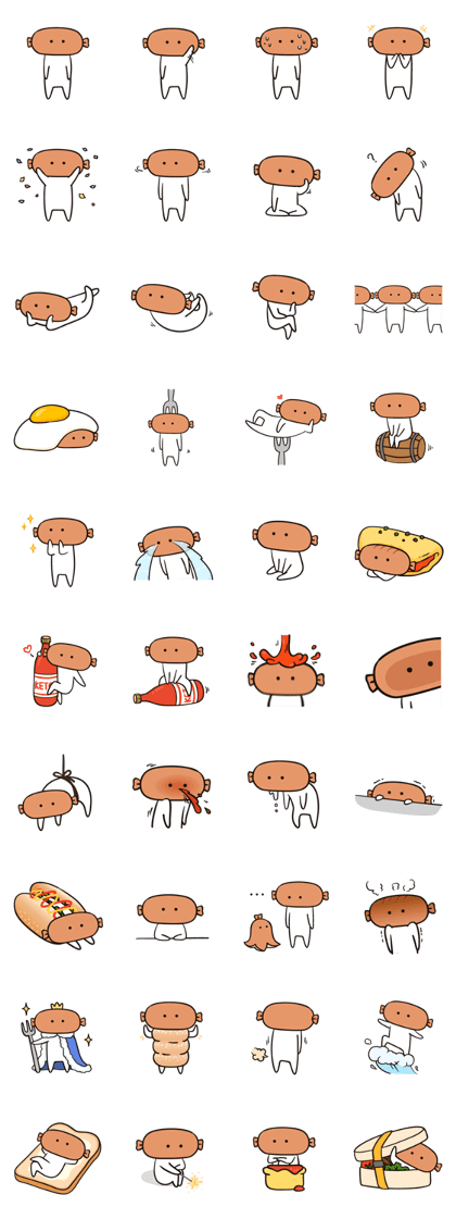 The sausage man