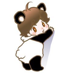 Cutie Panda Girl
