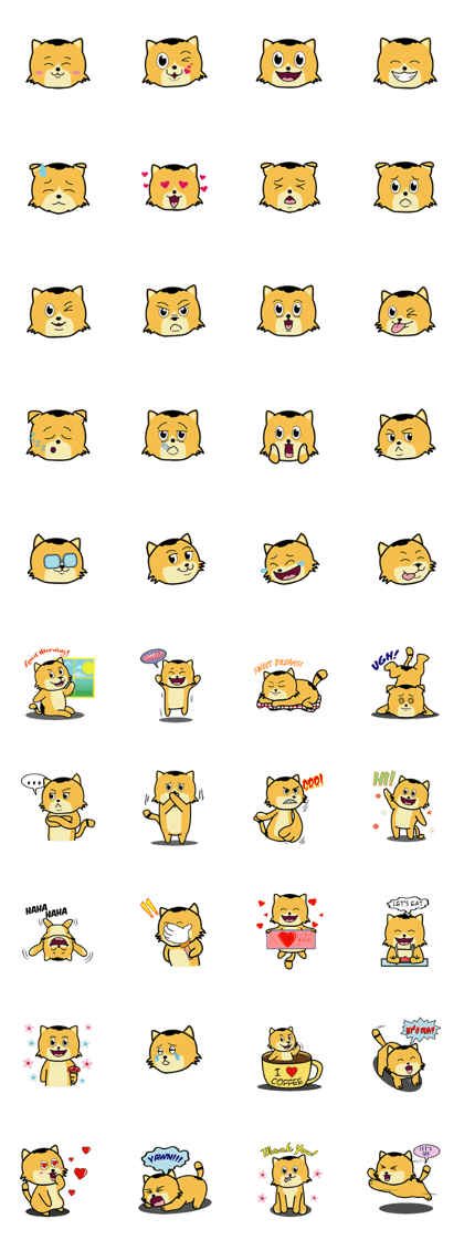 KITTy Stickers - Cutie Cat
