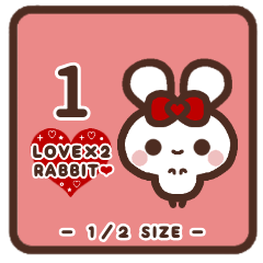 LOVE LOVE RABBIT 1