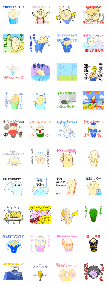Sticker for Chiba san