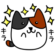 Calico cat.mi-ke mi-ke