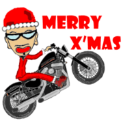 I LOVE American Motorcycle!! X'mas ver.