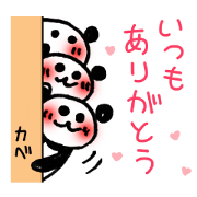 Hand-painted panda 11