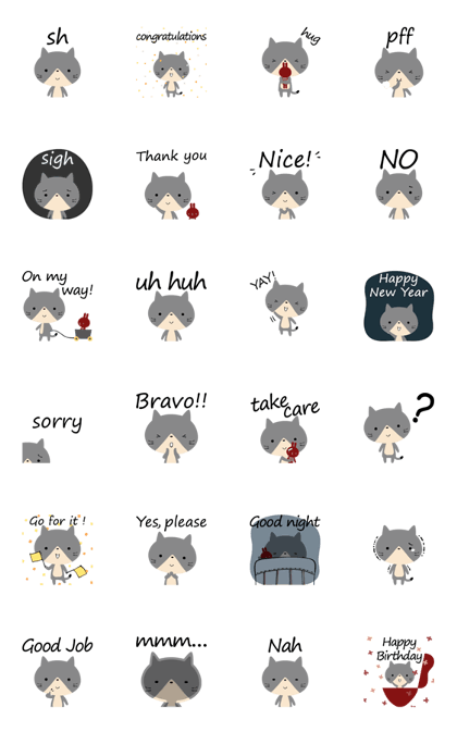 Move! Animation Cat2 [Birthday and more]