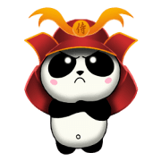 SAMURAI PANDA BEAR 2 (animated)