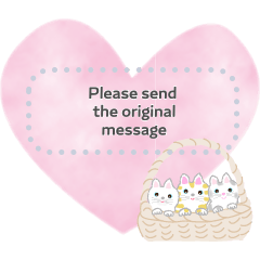 Massage:Granma's pet greeting sticker04