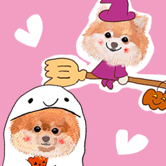 Pom Kintaroo Puppily Hills Halloween