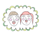I communicate daily rather in white.