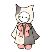 cat riding hood