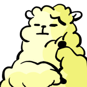 cute lazy sheep ver01