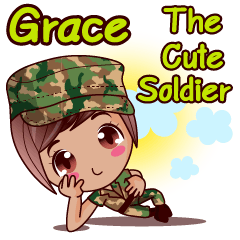 Grace The Cute Soldier