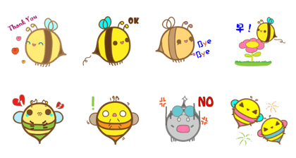 Cute little bee