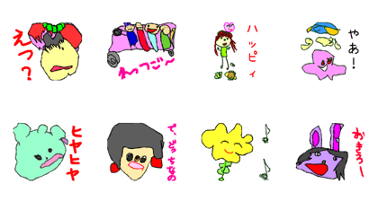 Fun Drawing Sticker 6