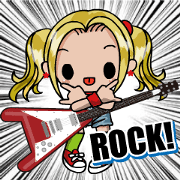 It moves! It's played! Guitar girl
