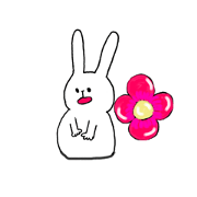 Daily life of the friendly rabbit