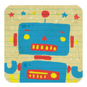 POP ROBOT STICKER