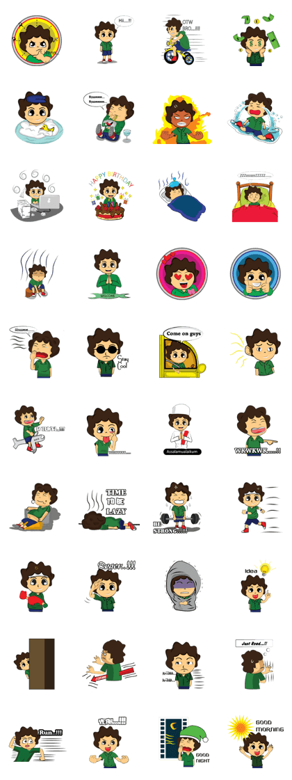 The little boys