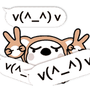 DubRabbit&DubBear emoticon&Balloon