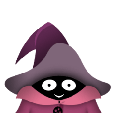 Cute Little Wizard stickers 2 (animated)