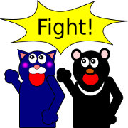 Moving animal messenger cheer squad