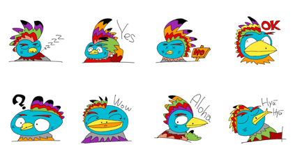 Colorful Chicken 4