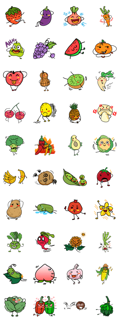 Playfully Vegetables