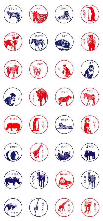 seal-style animals(Question form)