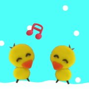 move fluffy cute sticker 2