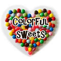 Colorful sweets