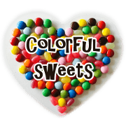 Colorful sweets