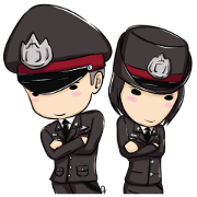 Cute Police Cadet
