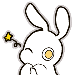 funny bunny "KUCHINASHI-chan"