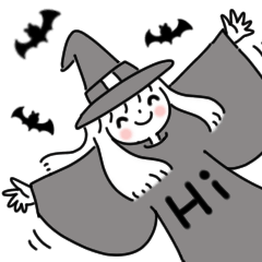 Yang4: Minimal Witch Halloween
