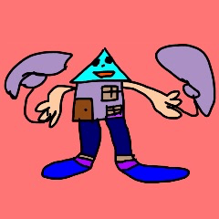 square triangle man