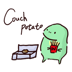 couch potato :fluffy family