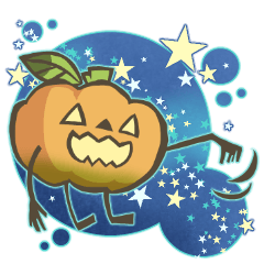 Halloween and jack-o'-lantern!